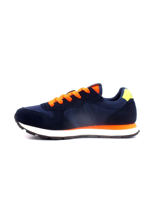 SUN68 Tom Fluo Sneaker Bambino Navy Blue Z33302T - Sandrini Calzature e Abbigliamento