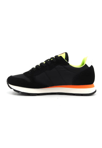 SUN68 Tom Fluo Sneaker Uomo Nero Z34102 - Sandrini Calzature e Abbigliamento