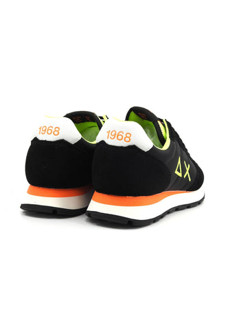 SUN68 Tom Fluo Sneaker Uomo Nero Z34102 - Sandrini Calzature e Abbigliamento