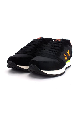 SUN68 Tom Fluo Sneaker Uomo Nero Z42102 - Sandrini Calzature e Abbigliamento