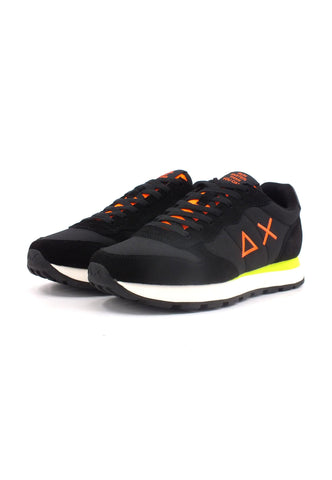 SUN68 Tom Fluo Sneaker Uomo Nero Z43102 - Sandrini Calzature e Abbigliamento