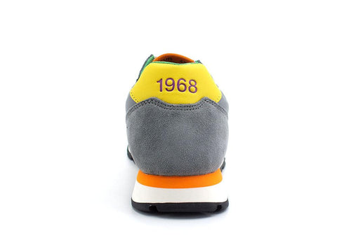 SUN68 Tom For Peace Sneaker Grigio Medio Z32104 - Sandrini Calzature e Abbigliamento