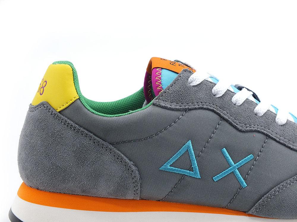SUN68 Tom For Peace Sneaker Grigio Medio Z32104 - Sandrini Calzature e Abbigliamento