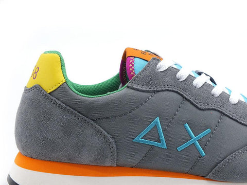 SUN68 Tom For Peace Sneaker Grigio Medio Z32104 - Sandrini Calzature e Abbigliamento