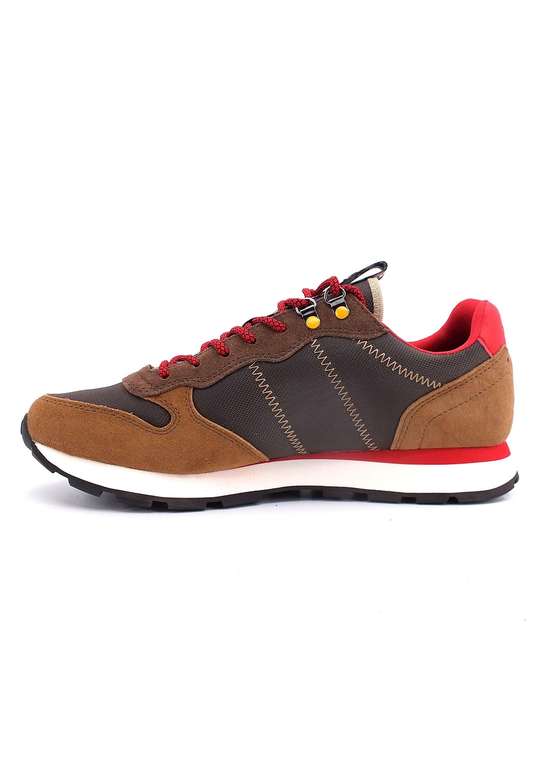 SUN68 Tom Goes Camping Sneaker Uomo Marrone Z42110 - Sandrini Calzature e Abbigliamento