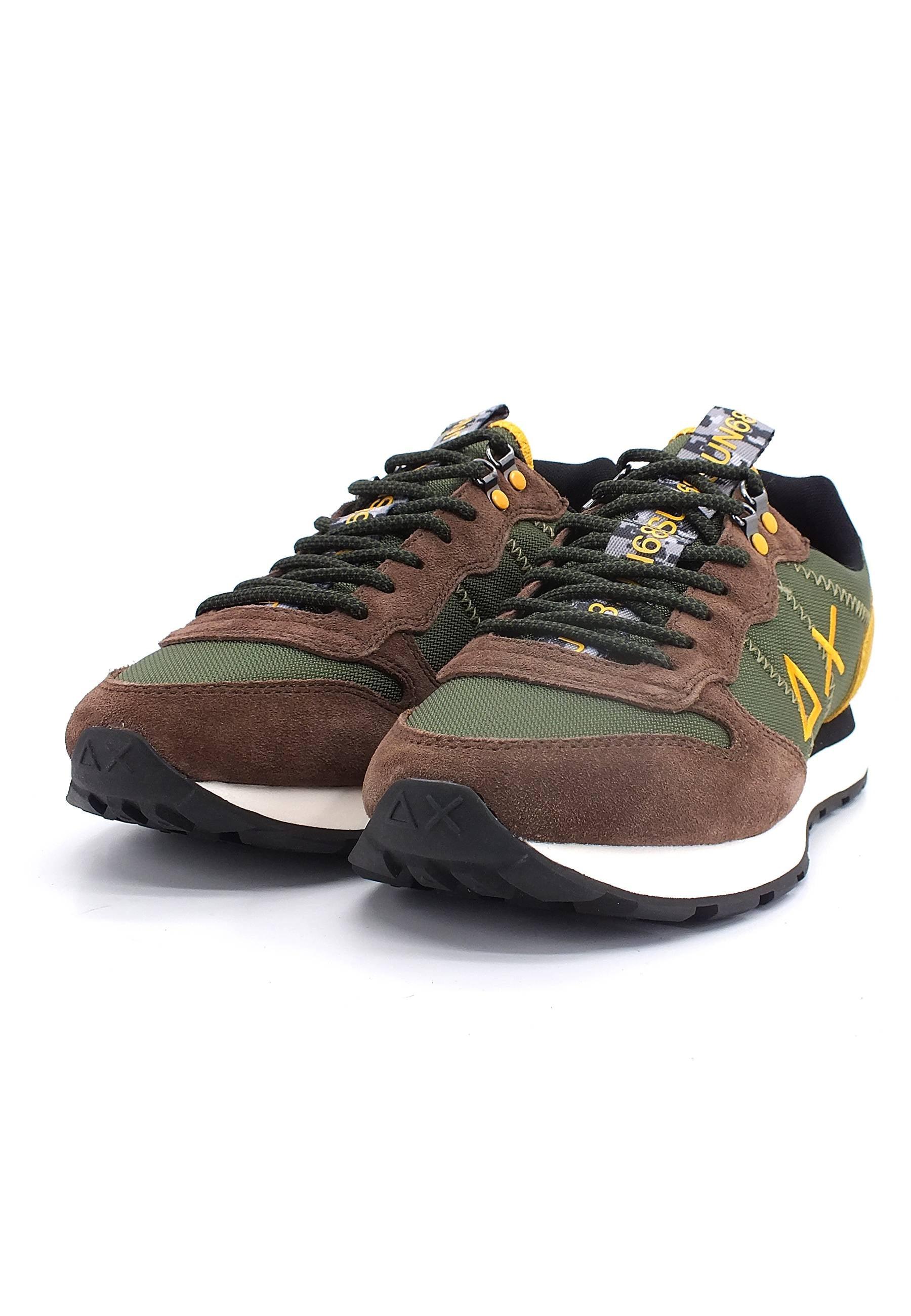 SUN68 Tom Goes Camping Sneaker Uomo Militare Scuro Z42110 - Sandrini Calzature e Abbigliamento