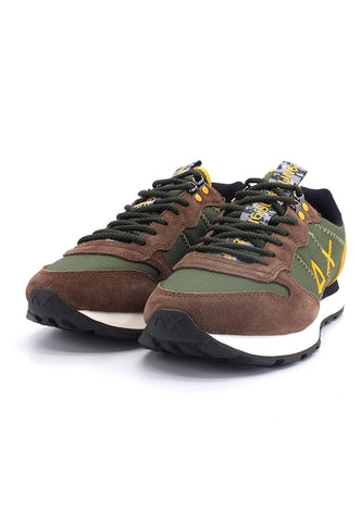 SUN68 Tom Goes Camping Sneaker Uomo Militare Scuro Z42110 - Sandrini Calzature e Abbigliamento