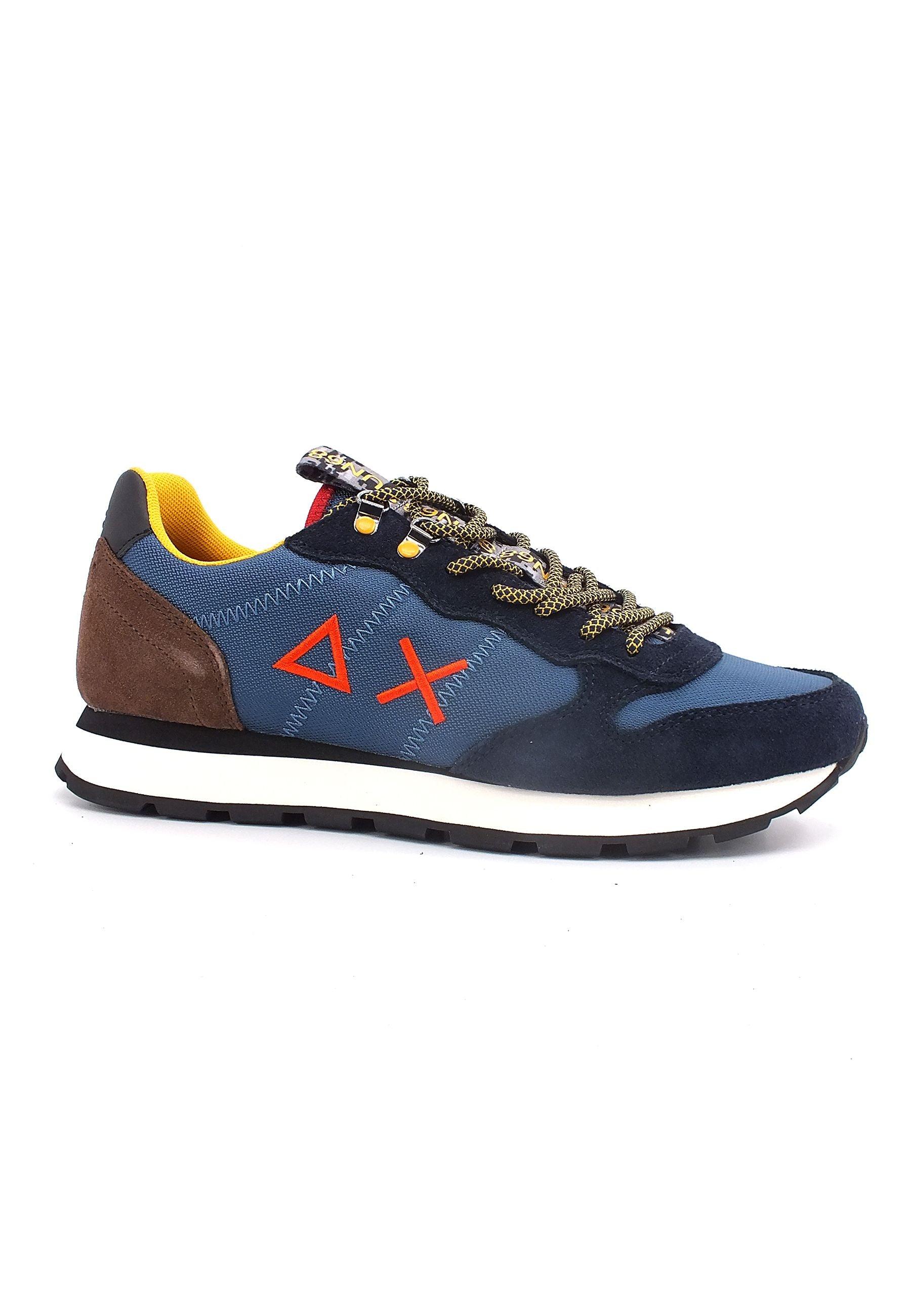 SUN68 Tom Goes Camping Sneaker Uomo Navy Blue Z42110 - Sandrini Calzature e Abbigliamento