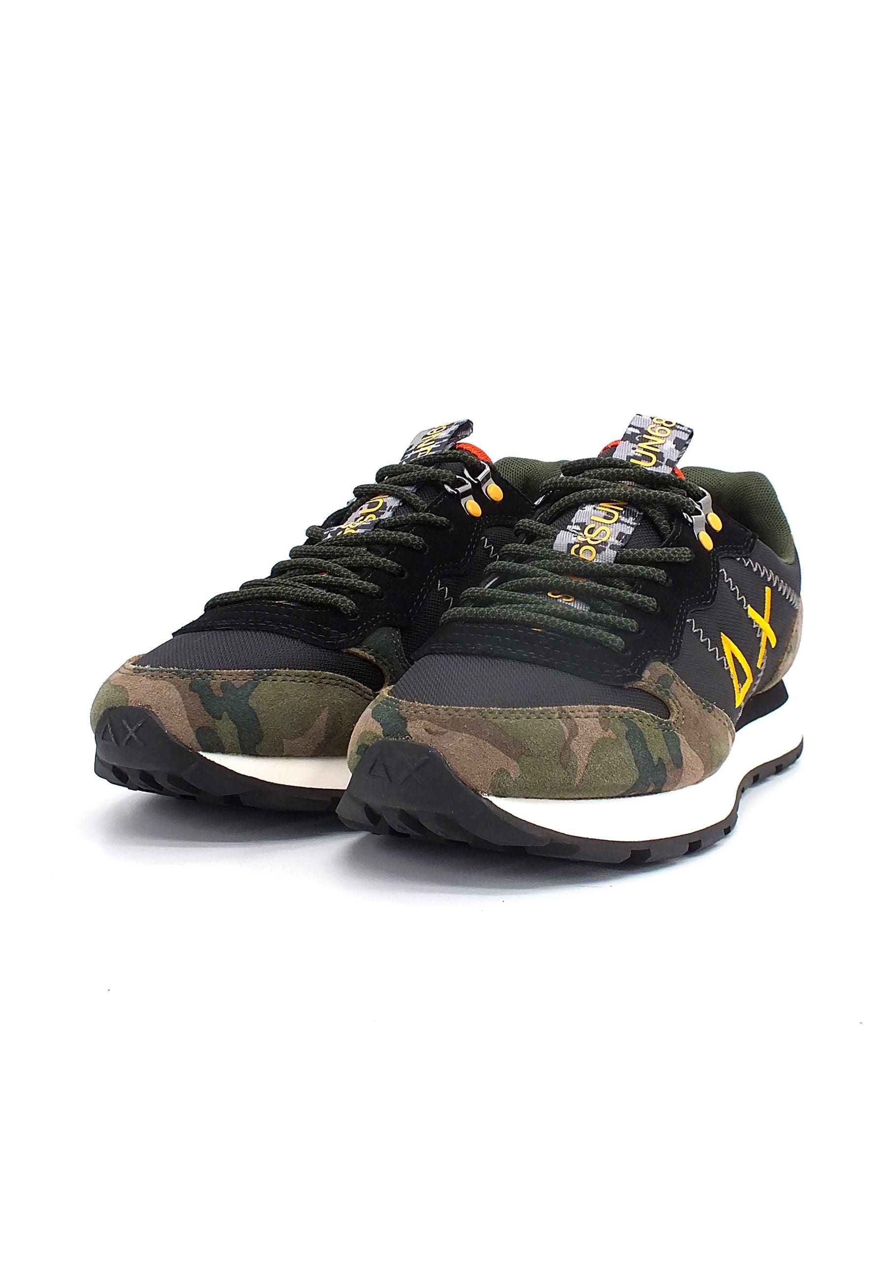 SUN68 Tom Goes Camping Sneaker Uomo Nero Z42110 - Sandrini Calzature e Abbigliamento