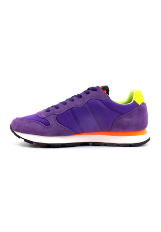 SUN68 Tom Solid Fluo Sneaker Uomo Viola Z33102 - Sandrini Calzature e Abbigliamento