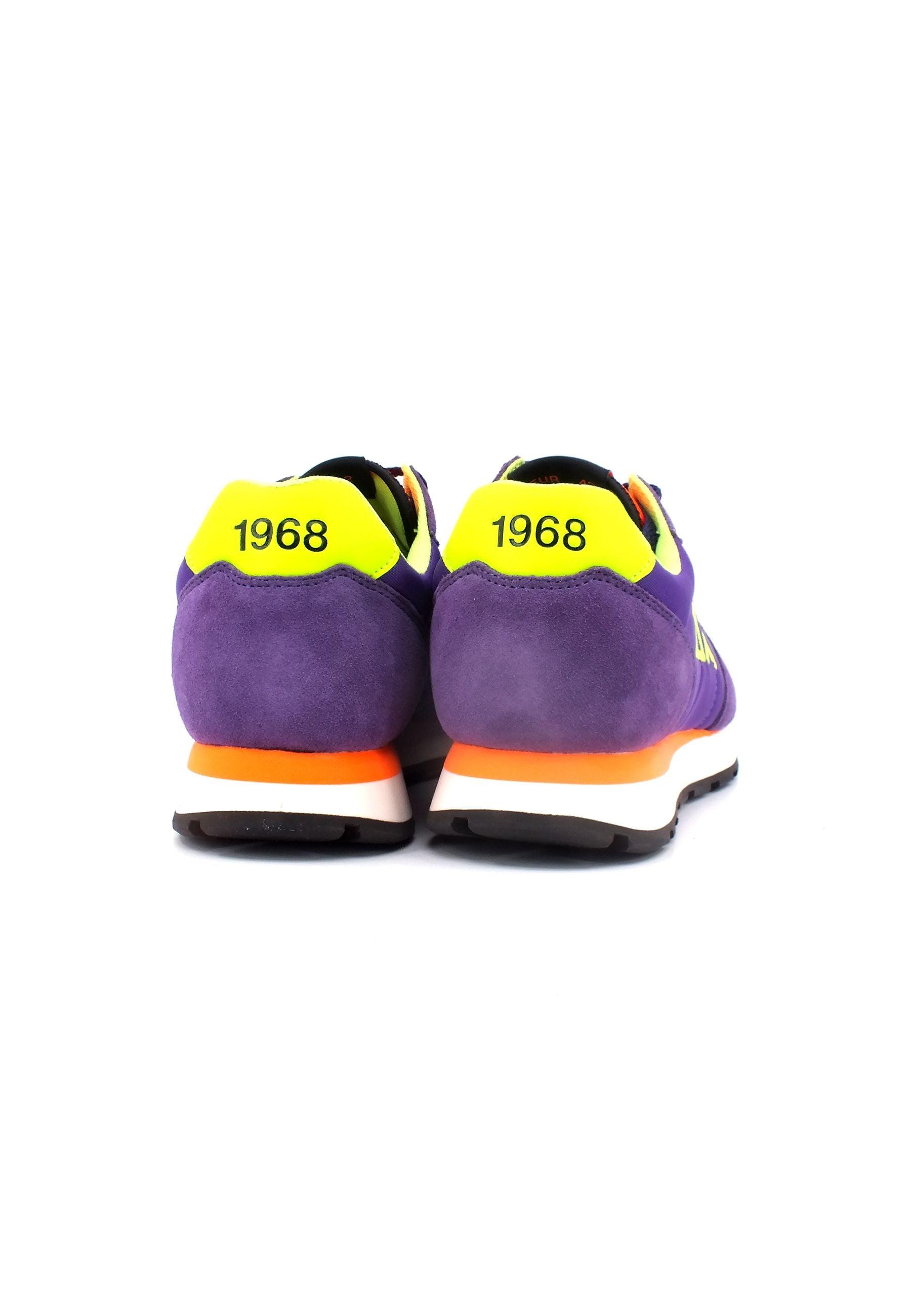 SUN68 Tom Solid Fluo Sneaker Uomo Viola Z33102 - Sandrini Calzature e Abbigliamento