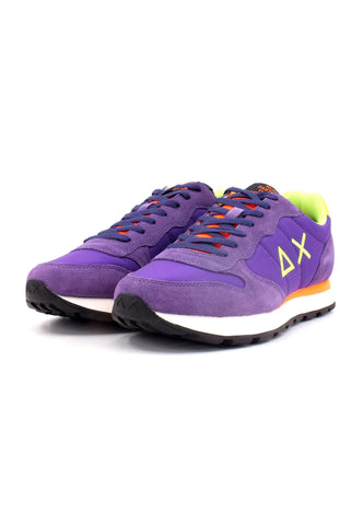 SUN68 Tom Solid Fluo Sneaker Uomo Viola Z33102 - Sandrini Calzature e Abbigliamento