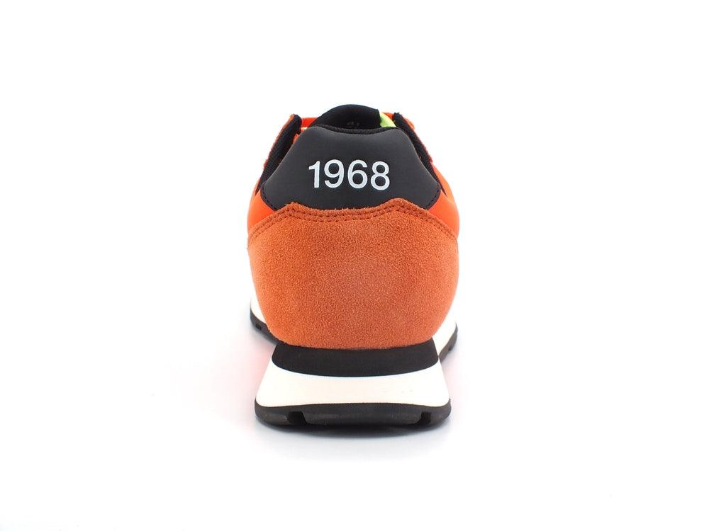 SUN68 Tom Solid Nylon Sneaker Arancio Fluo Z32101 - Sandrini Calzature e Abbigliamento