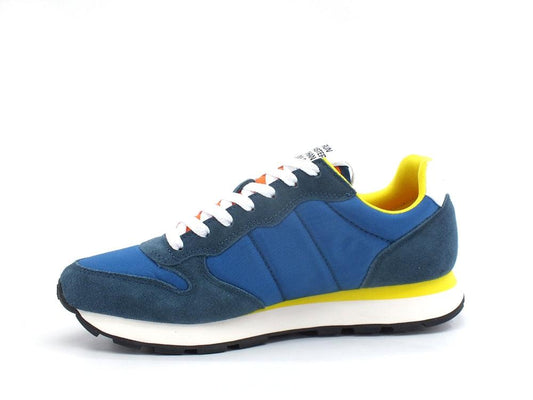 SUN68 Tom Solid Nylon Sneaker Blu Ottanio Z32101 - Sandrini Calzature e Abbigliamento