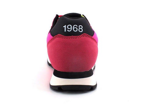SUN68 Tom Solid Nylon Sneaker Fuxia Fluo Rosa Z32101 - Sandrini Calzature e Abbigliamento