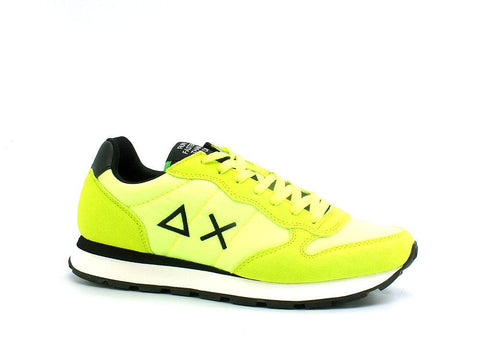 SUN68 Tom Solid Nylon Sneaker Giallo Fluo Z32101 - Sandrini Calzature e Abbigliamento