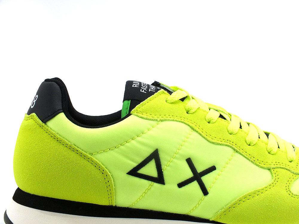 SUN68 Tom Solid Nylon Sneaker Giallo Fluo Z32101 - Sandrini Calzature e Abbigliamento
