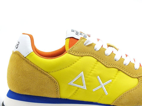 SUN68 Tom Solid Nylon Sneaker Giallo Z32101 - Sandrini Calzature e Abbigliamento