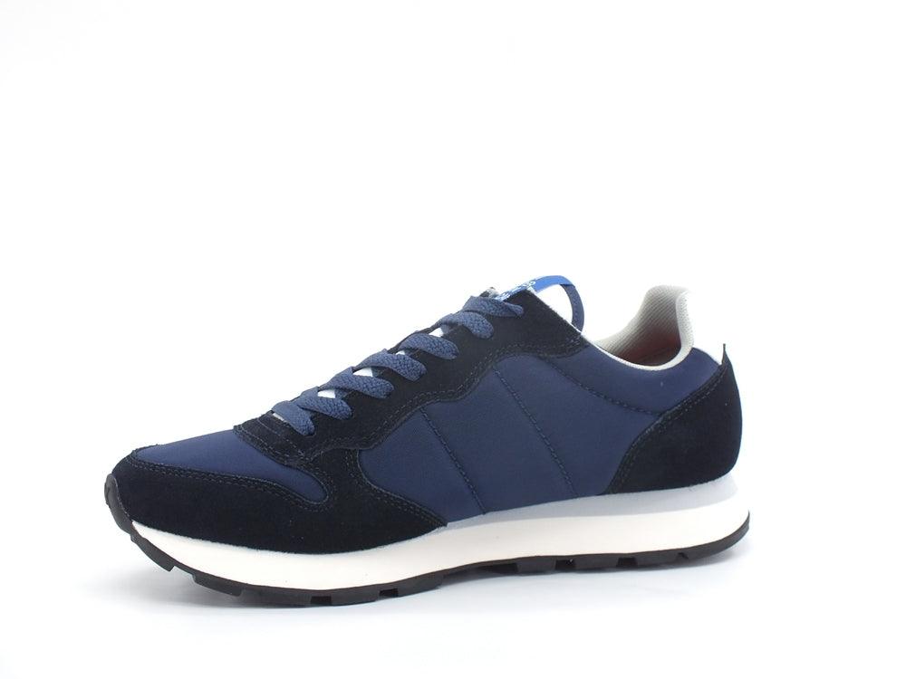 SUN68 Tom Solid Nylon Sneaker Navy Blue Z32101 - Sandrini Calzature e Abbigliamento