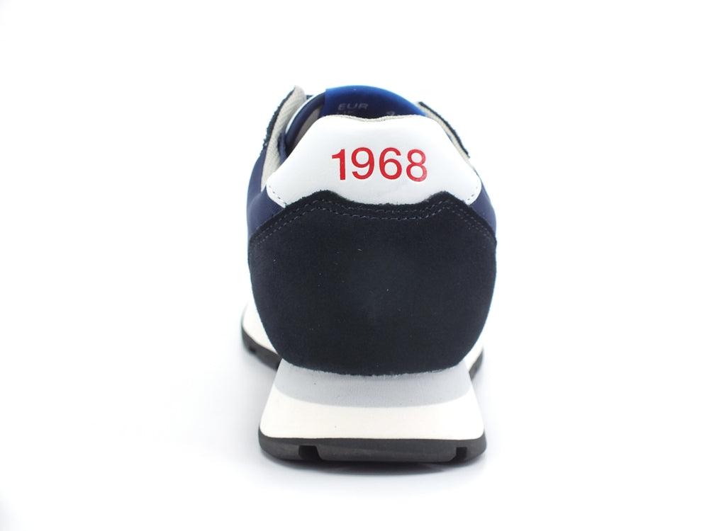 SUN68 Tom Solid Nylon Sneaker Navy Blue Z32101 - Sandrini Calzature e Abbigliamento