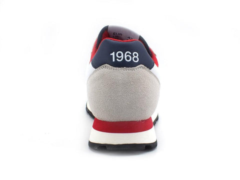 SUN68 Tom Solid Nylon Sneaker Running Bianco Z41101 - Sandrini Calzature e Abbigliamento