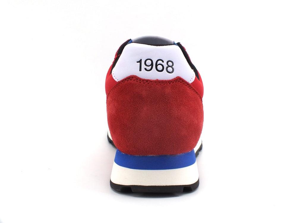 SUN68 Tom Solid Nylon Sneaker Running Rosso Z41101 - Sandrini Calzature e Abbigliamento