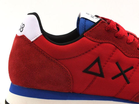 SUN68 Tom Solid Nylon Sneaker Running Rosso Z41101 - Sandrini Calzature e Abbigliamento