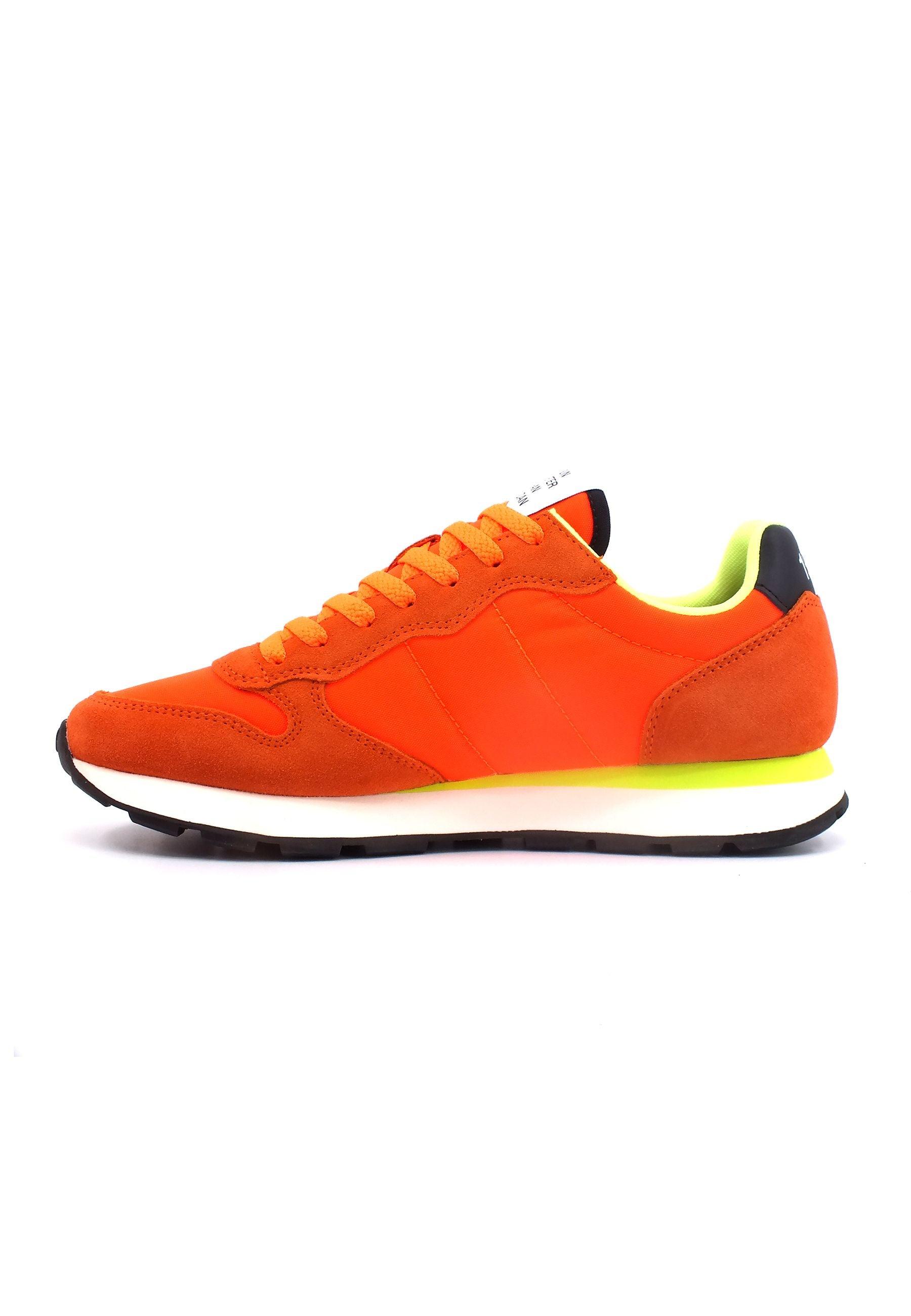 SUN68 Tom Solid Nylon Sneaker Uomo Arancio Fluo Z33101 - Sandrini Calzature e Abbigliamento