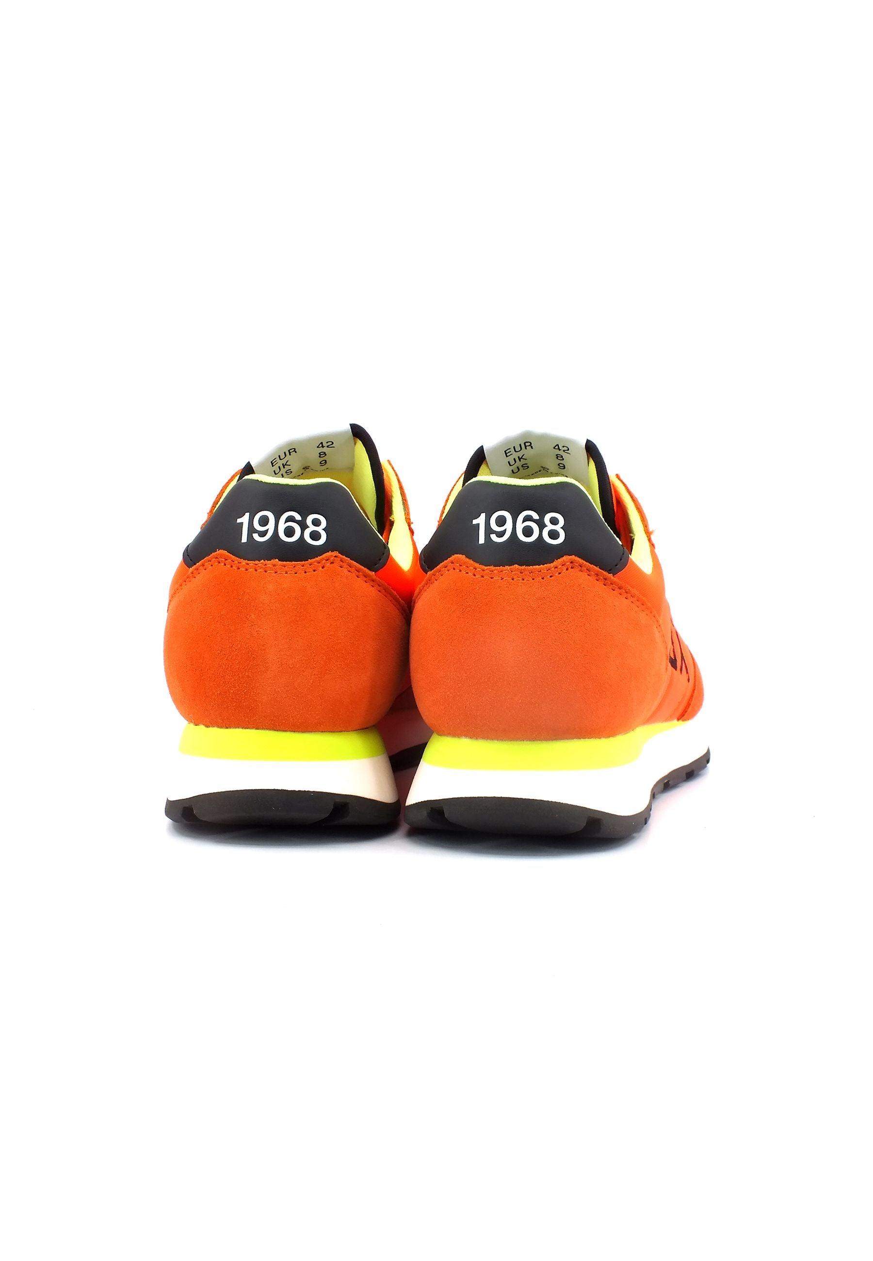 SUN68 Tom Solid Nylon Sneaker Uomo Arancio Fluo Z33101 - Sandrini Calzature e Abbigliamento