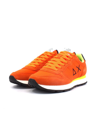 SUN68 Tom Solid Nylon Sneaker Uomo Arancio Fluo Z33101 - Sandrini Calzature e Abbigliamento