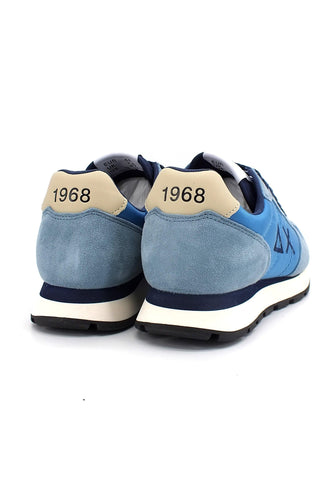 SUN68 Tom Solid Nylon Sneaker Uomo Azzurro Avio Z42101 - Sandrini Calzature e Abbigliamento