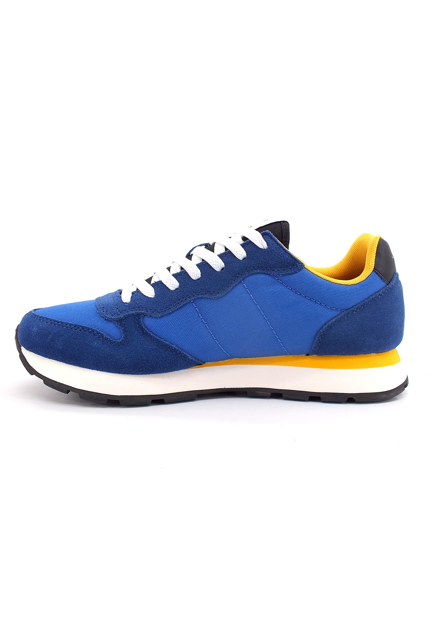SUN68 Tom Solid Nylon Sneaker Uomo Blu Royal Z42101 - Sandrini Calzature e Abbigliamento