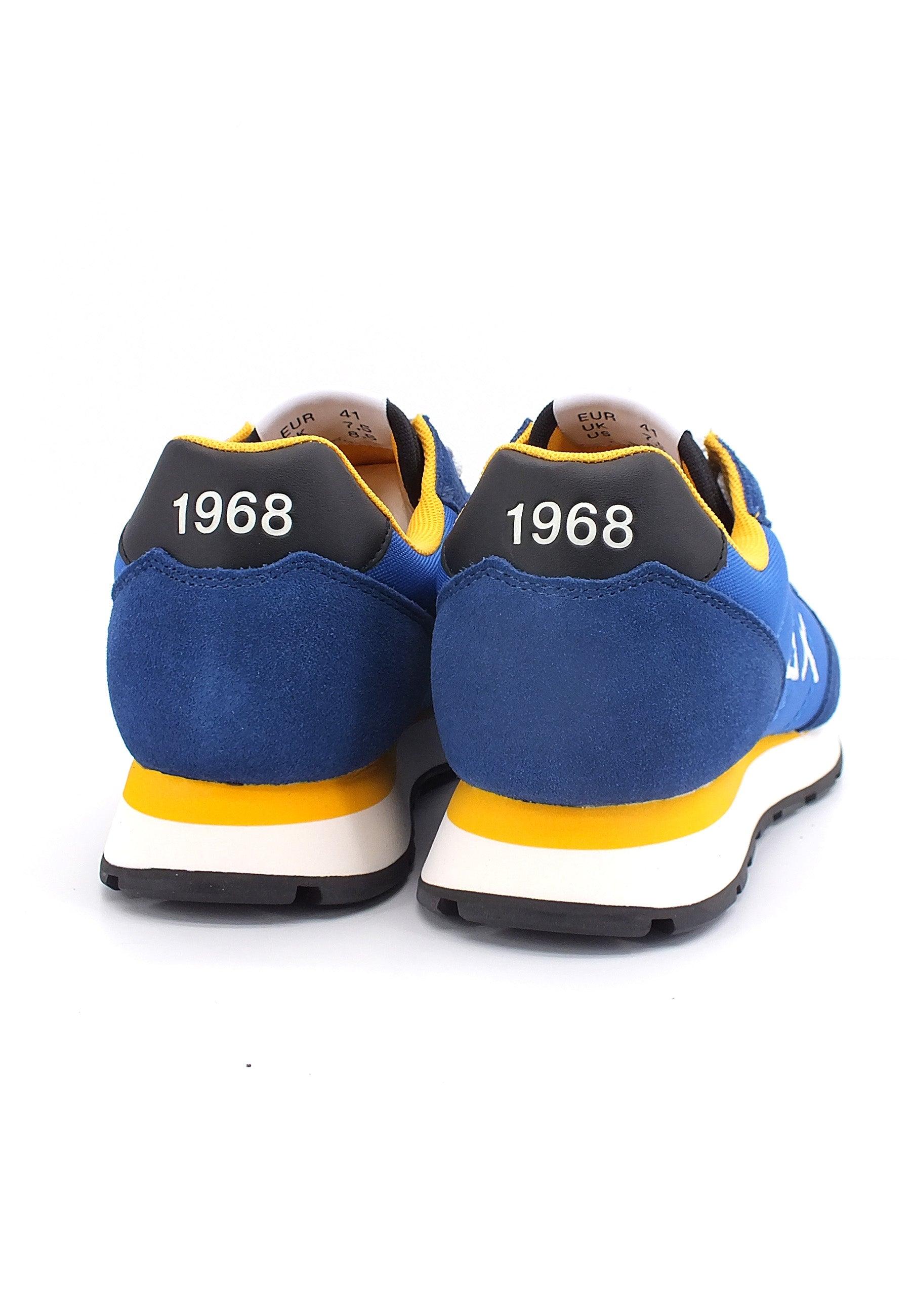 SUN68 Tom Solid Nylon Sneaker Uomo Blu Royal Z42101 - Sandrini Calzature e Abbigliamento