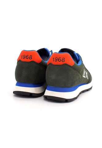 SUN68 Tom Solid Nylon Sneaker Uomo Militare Scuro Z42101 - Sandrini Calzature e Abbigliamento
