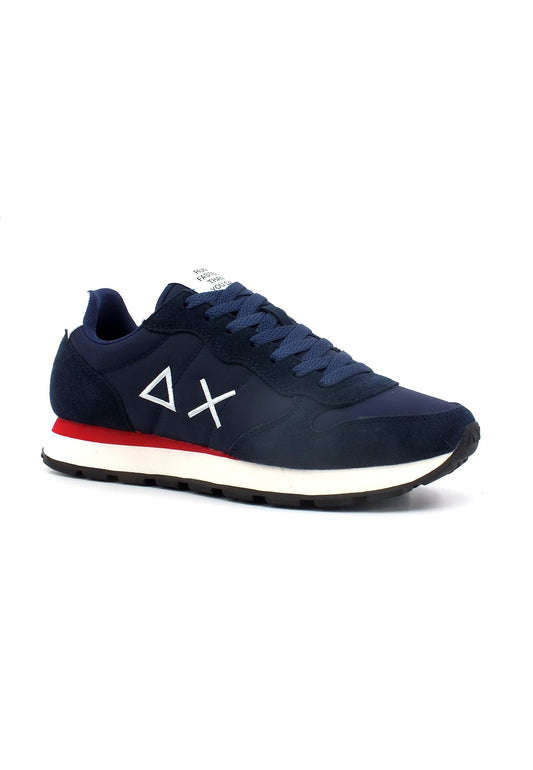 SUN68 Tom Solid Nylon Sneaker Uomo Navy Blue Z33101 - Sandrini Calzature e Abbigliamento