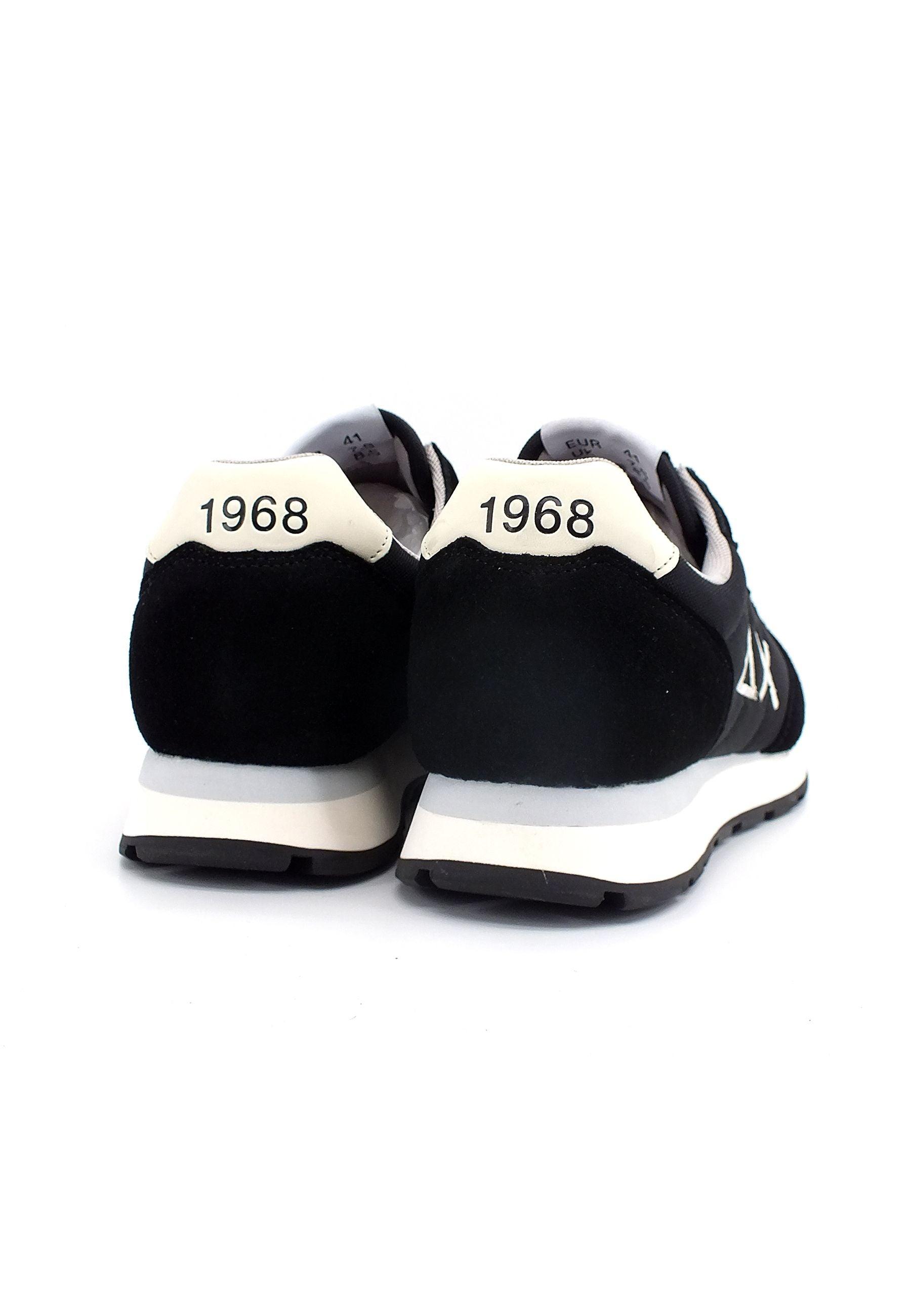 SUN68 Tom Solid Nylon Sneaker Uomo Nero Z42101 - Sandrini Calzature e Abbigliamento