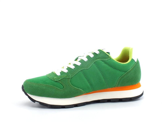SUN68 Tom Solid Nylon Sneaker Verde Prato Z32101 - Sandrini Calzature e Abbigliamento