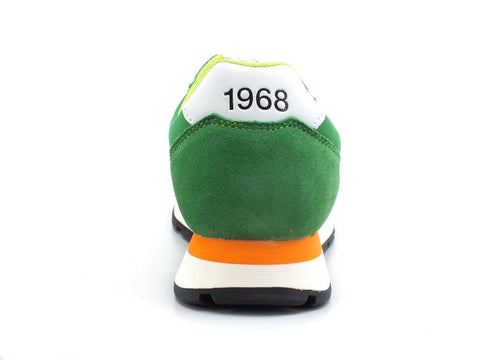 SUN68 Tom Solid Nylon Sneaker Verde Prato Z32101 - Sandrini Calzature e Abbigliamento