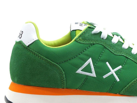 SUN68 Tom Solid Nylon Sneaker Verde Prato Z32101 - Sandrini Calzature e Abbigliamento