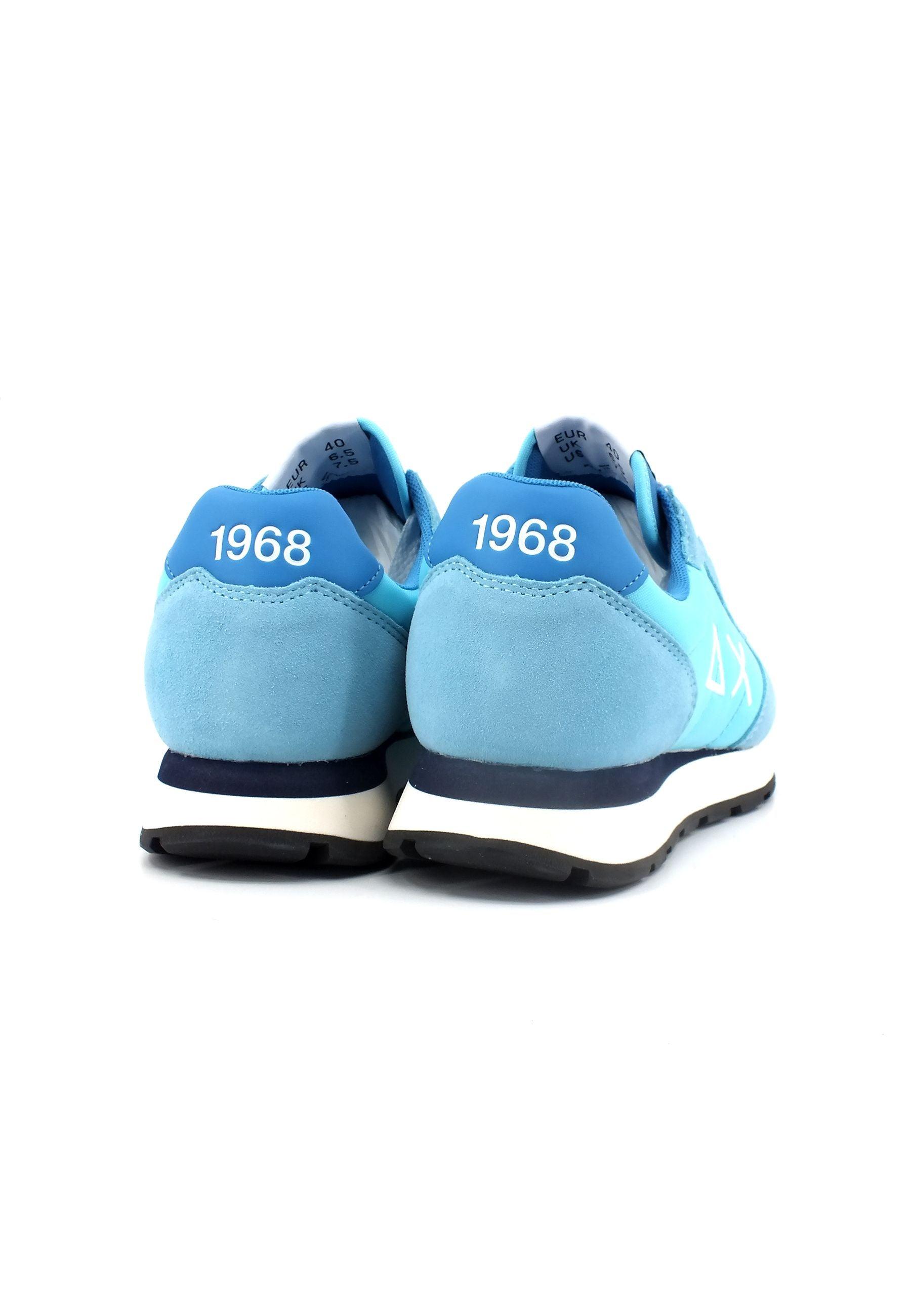 SUN68 Tom Solid Sneaker Uomo Azzurro Z33101 - Sandrini Calzature e Abbigliamento