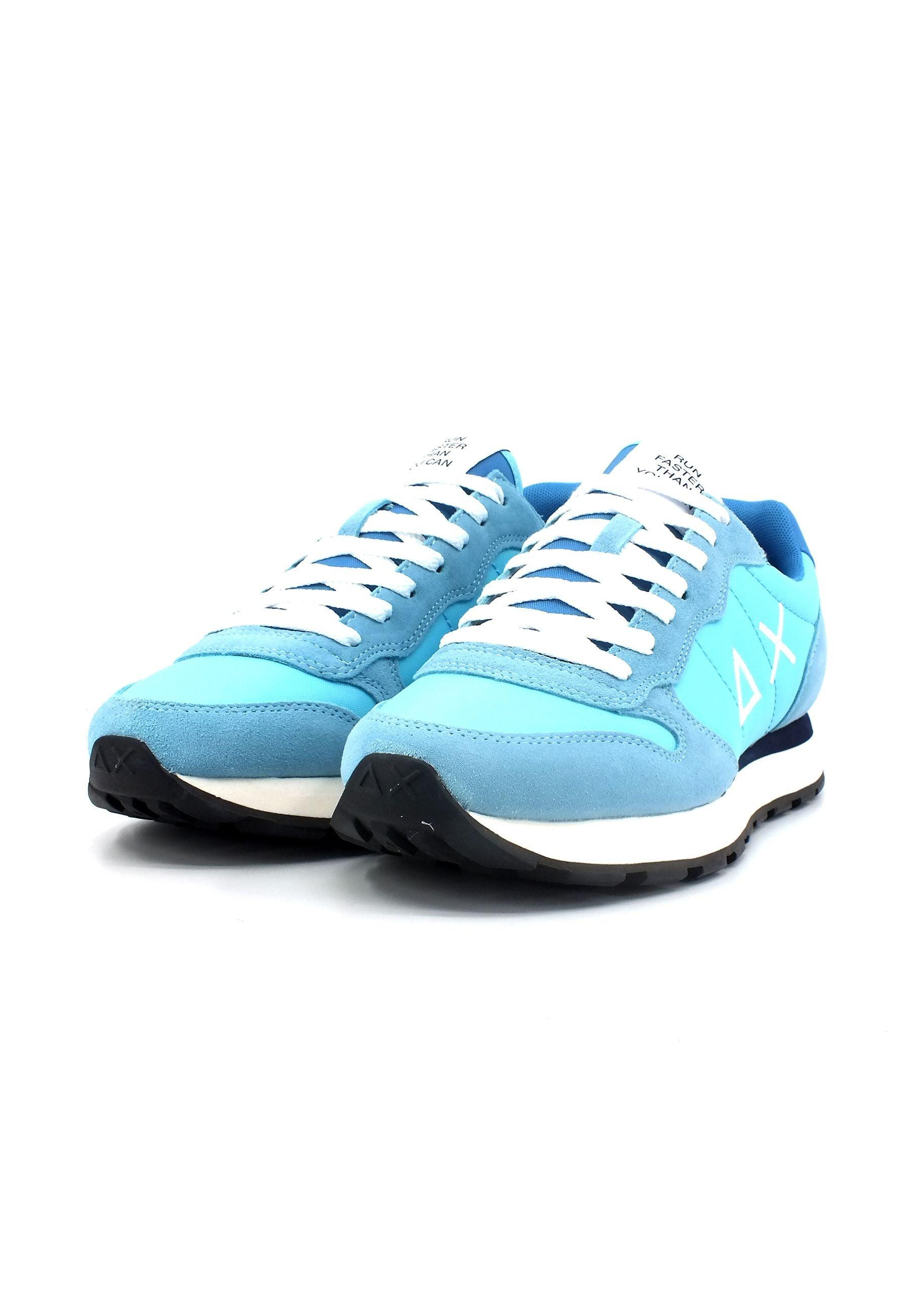 SUN68 Tom Solid Sneaker Uomo Azzurro Z33101 - Sandrini Calzature e Abbigliamento