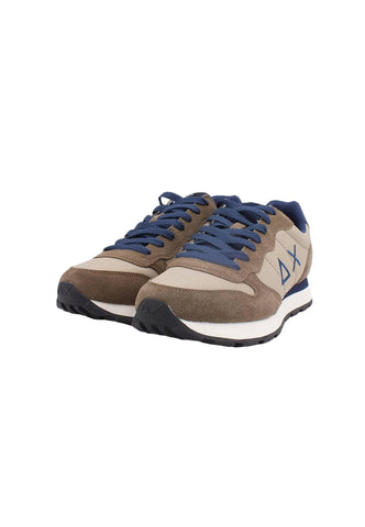 SUN68 Tom Solid Sneaker Uomo Beige Scuro Z42101 - Sandrini Calzature e Abbigliamento