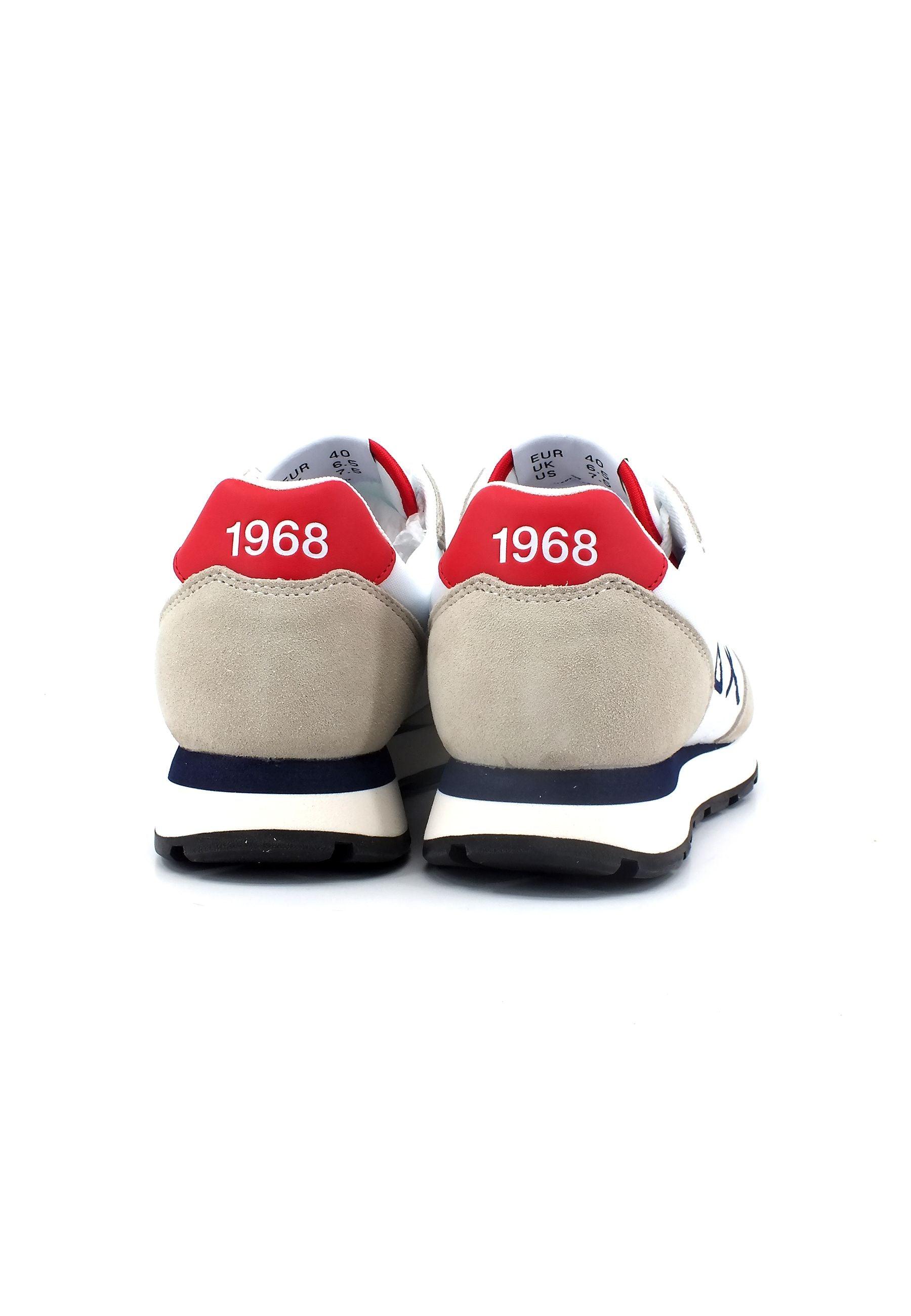 SUN68 Tom Solid Sneaker Uomo Bianco Z33101 - Sandrini Calzature e Abbigliamento