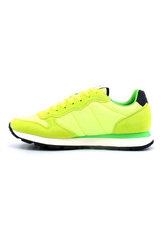 SUN68 Tom Solid Sneaker Uomo Giallo Fluo Z33101 - Sandrini Calzature e Abbigliamento