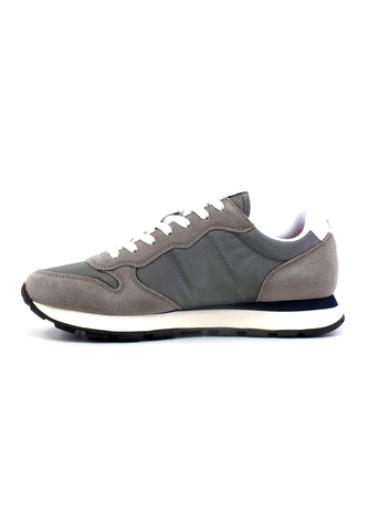 SUN68 Tom Solid Sneaker Uomo Grigio Medio Z33101 - Sandrini Calzature e Abbigliamento