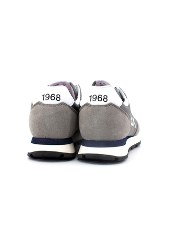 SUN68 Tom Solid Sneaker Uomo Grigio Medio Z33101 - Sandrini Calzature e Abbigliamento