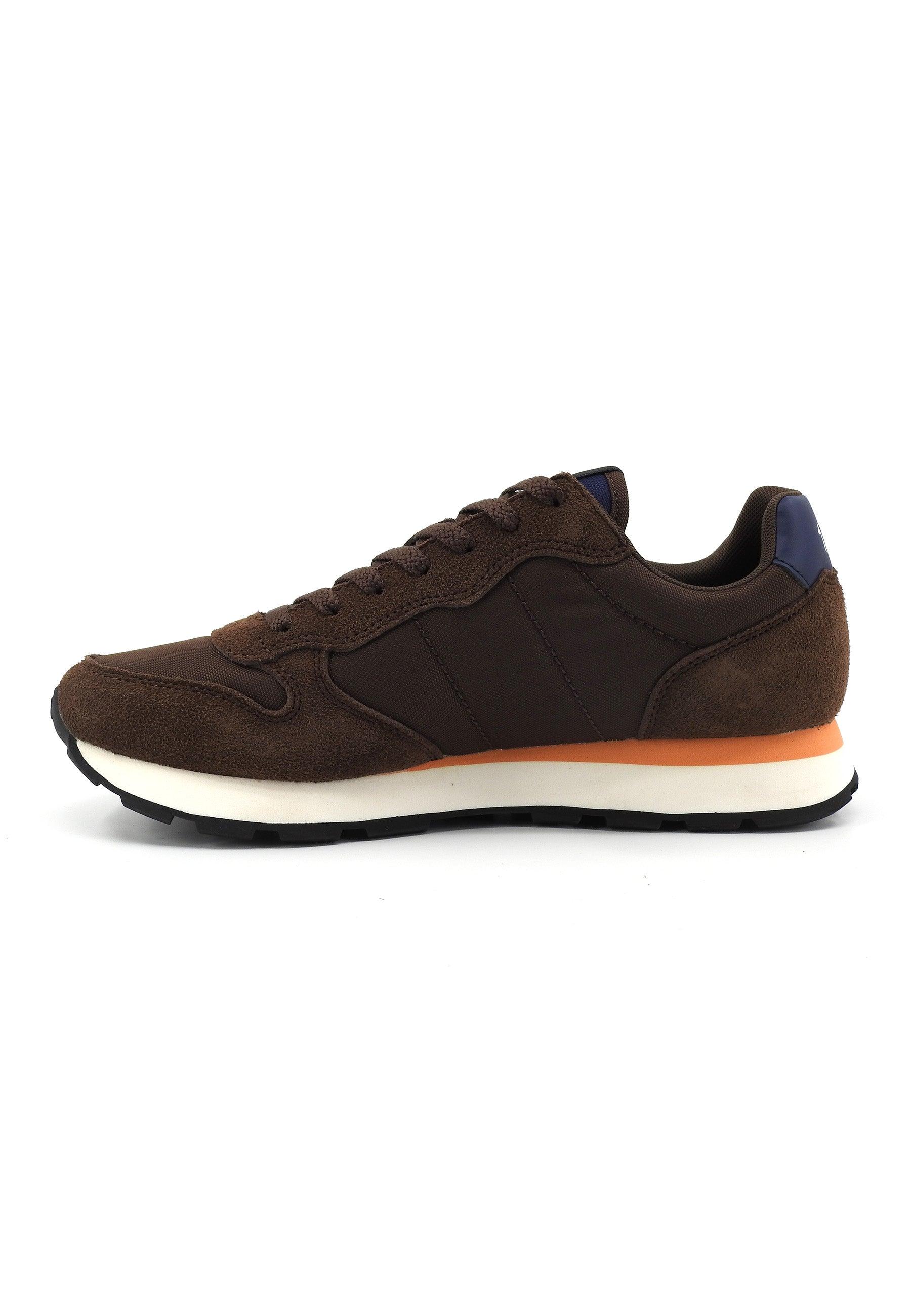 SUN68 Tom Solid Sneaker Uomo Marrone Z43101 - Sandrini Calzature e Abbigliamento