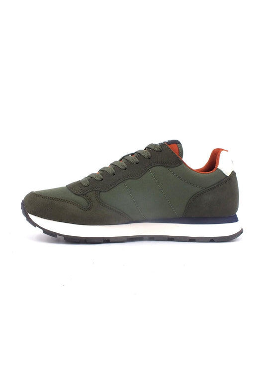 SUN68 Tom Solid Sneaker Uomo Militare Z43101 - Sandrini Calzature e Abbigliamento