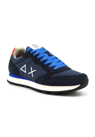 SUN68 Tom Solid Sneaker Uomo Navy Blue Z34101 - Sandrini Calzature e Abbigliamento