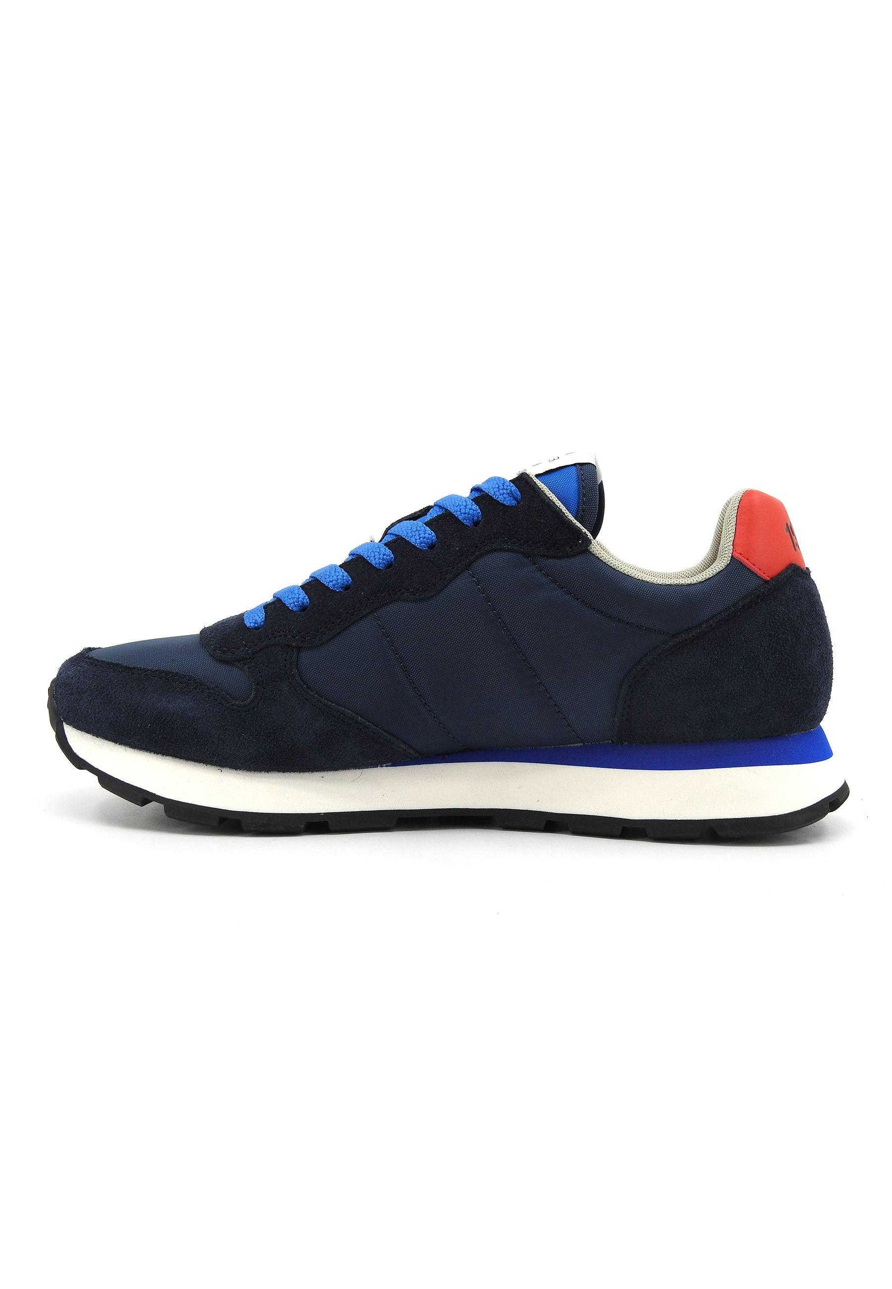 SUN68 Tom Solid Sneaker Uomo Navy Blue Z34101 - Sandrini Calzature e Abbigliamento